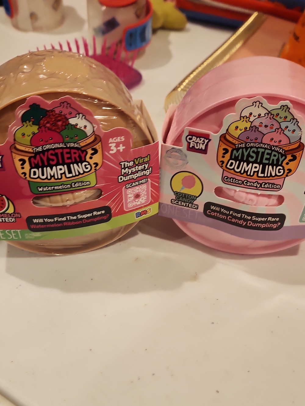 RMS Crazy Fun Mystery Dumpling Watermelon And Cotton Candy 1 Of Each